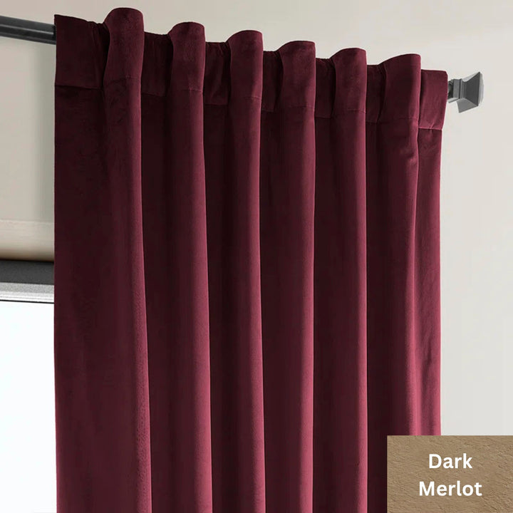 Luxury Velvet Curtains | Cotton Velvet | Thermal & Blackout Lining | Standard & Made to Measure Sizing