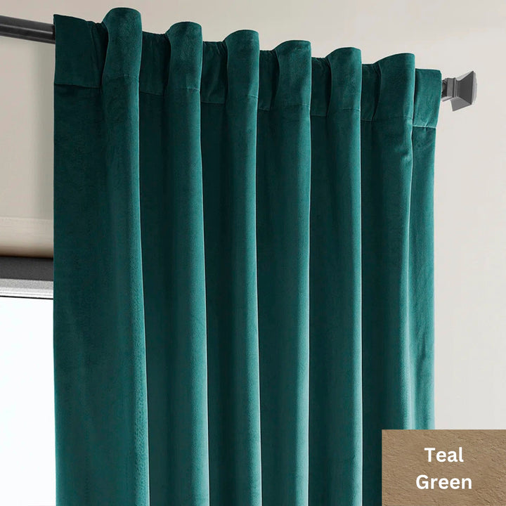 Luxury Velvet Curtains | Cotton Velvet | Thermal & Blackout Lining | Standard & Made to Measure Sizing