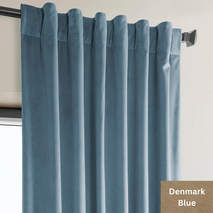 Luxury Velvet Curtains | Cotton Velvet | Thermal & Blackout Lining | Standard & Made to Measure Sizing