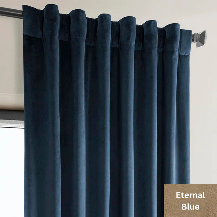 Luxury Velvet Curtains | Cotton Velvet | Thermal & Blackout Lining | Standard & Made to Measure Sizing