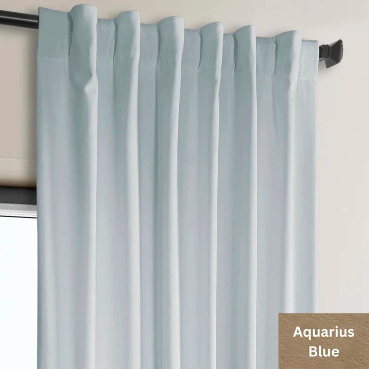 Luxury Velvet Curtains | Cotton Velvet | Thermal & Blackout Lining | Standard & Made to Measure Sizing