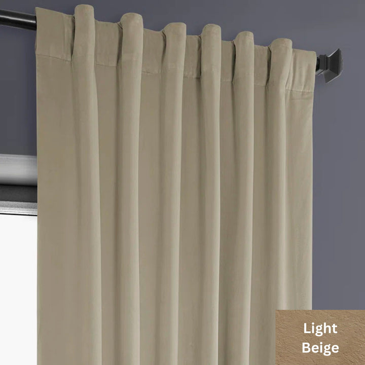 Luxury Velvet Curtains | Cotton Velvet | Thermal & Blackout Lining | Standard & Made to Measure Sizing