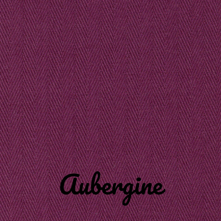 Premium Linen Herringbone Eyelet Curtains UK - Natural Light Filtering - Various Colours