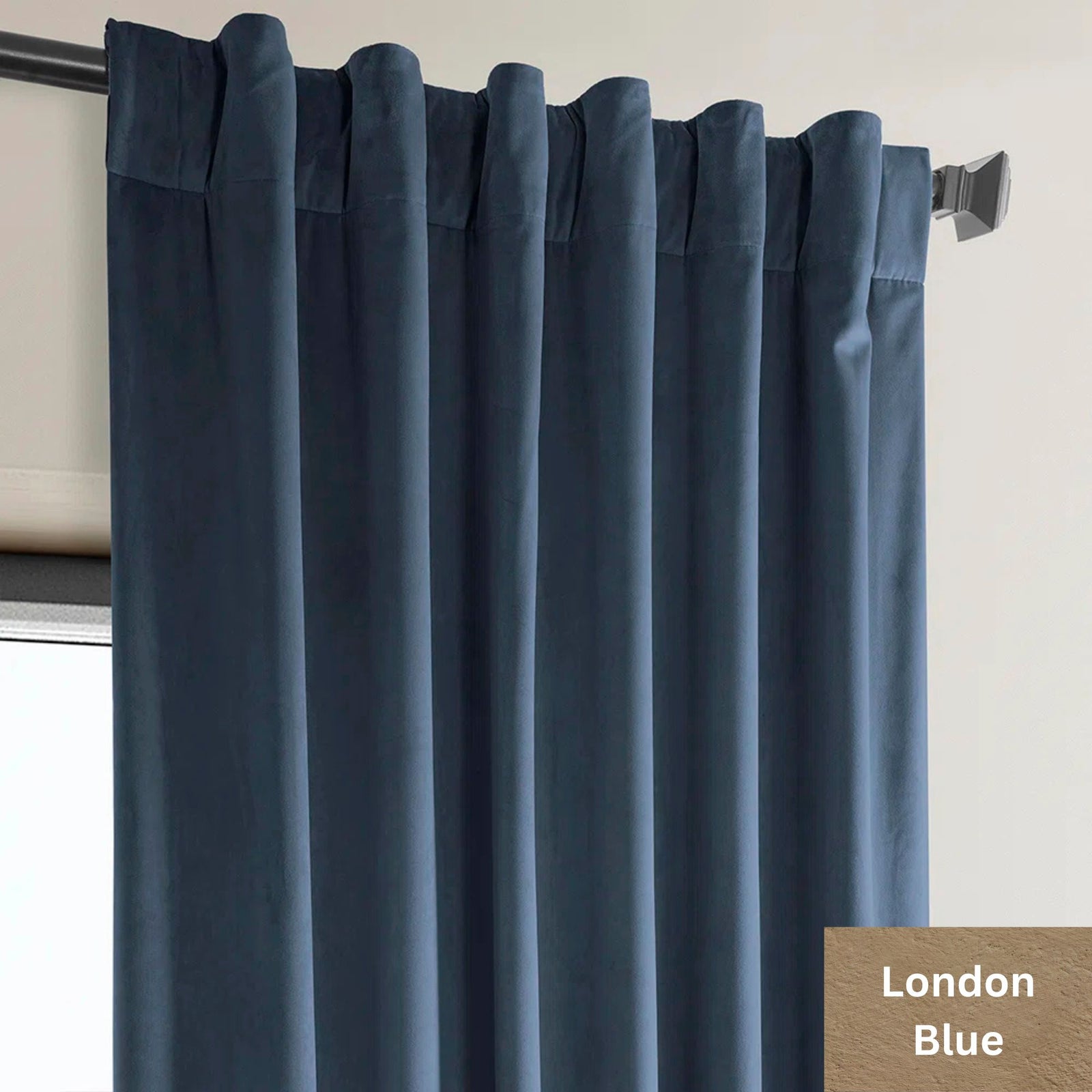 Luxury Velvet Curtains | Cotton Velvet | Thermal & Blackout Lining | Standard & Made to Measure Sizing