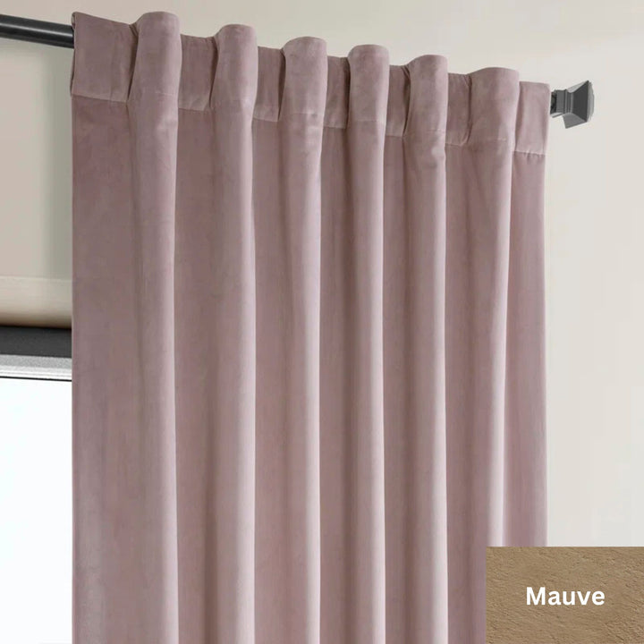 Luxury Velvet Curtains | Cotton Velvet | Thermal & Blackout Lining | Standard & Made to Measure Sizing