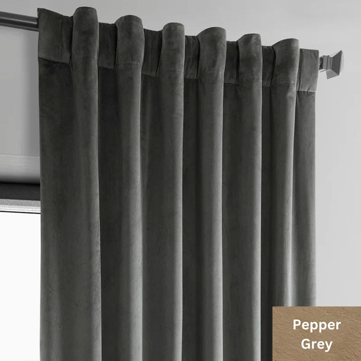 Luxury Velvet Curtains | Cotton Velvet | Thermal & Blackout Lining | Standard & Made to Measure Sizing