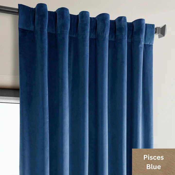 Luxury Velvet Curtains | Cotton Velvet | Thermal & Blackout Lining | Standard & Made to Measure Sizing
