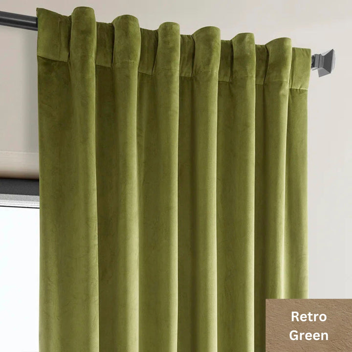 Luxury Velvet Curtains | Cotton Velvet | Thermal & Blackout Lining | Standard & Made to Measure Sizing