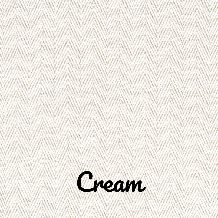 Premium Linen Herringbone Eyelet Curtains UK - Natural Light Filtering - Various Colours