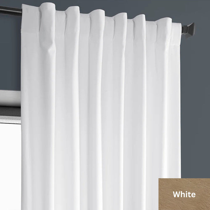 Luxury Velvet Curtains | Cotton Velvet | Thermal & Blackout Lining | Standard & Made to Measure Sizing