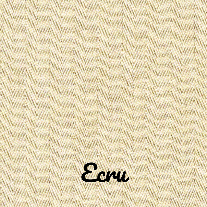 Premium Linen Herringbone Eyelet Curtains UK - Natural Light Filtering - Various Colours