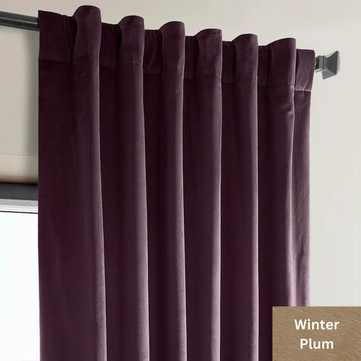 Luxury Velvet Curtains | Cotton Velvet | Thermal & Blackout Lining | Standard & Made to Measure Sizing