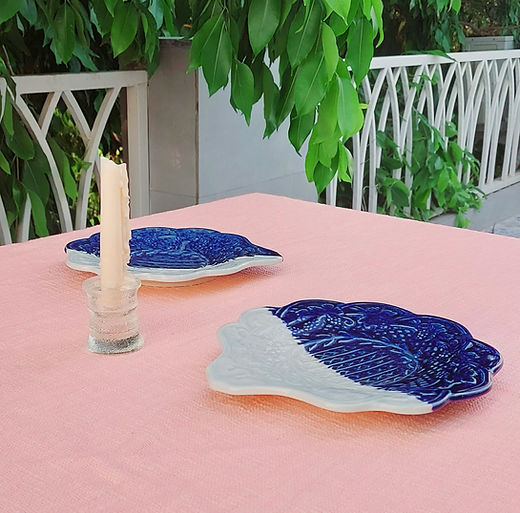Organic Cotton Textured Tablecloth | Peach | 2-10 Seater