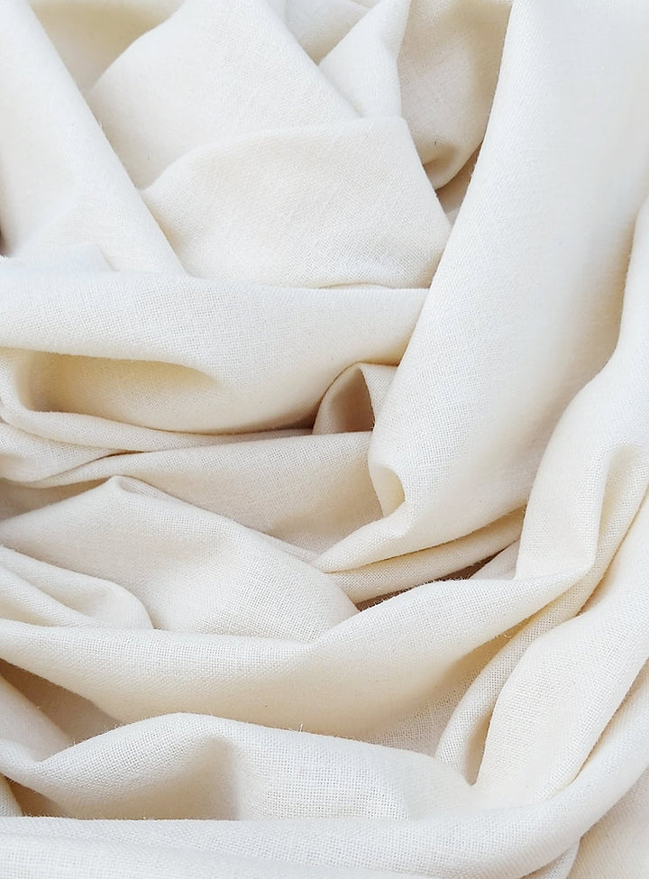 Natural Linen Table Runner | Off-White | Textured Weave | 92-305cm