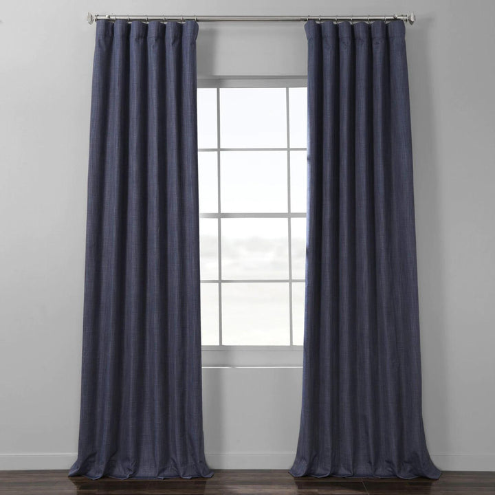 Textured Linen Curtains | Blackout / Light Filtering | Custom Made Curtains | Multiple Heading Styles