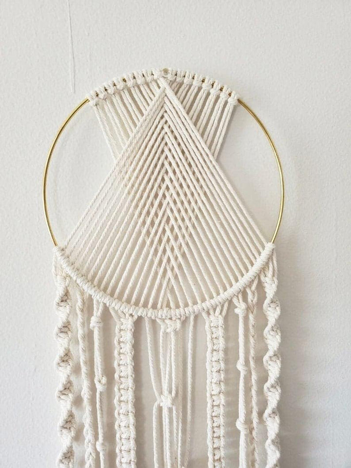 Dream Catcher Wall Hanging - 70cm | Macrame | Boho Chic