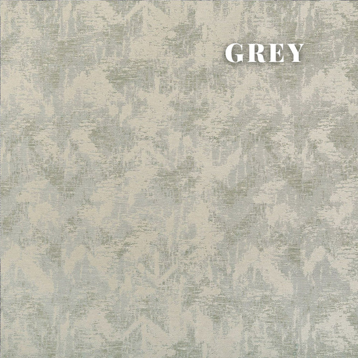 Textured Luxury Abstract Jacquard Cotton Curtains - Light Filtering or Blackout Window Drapes