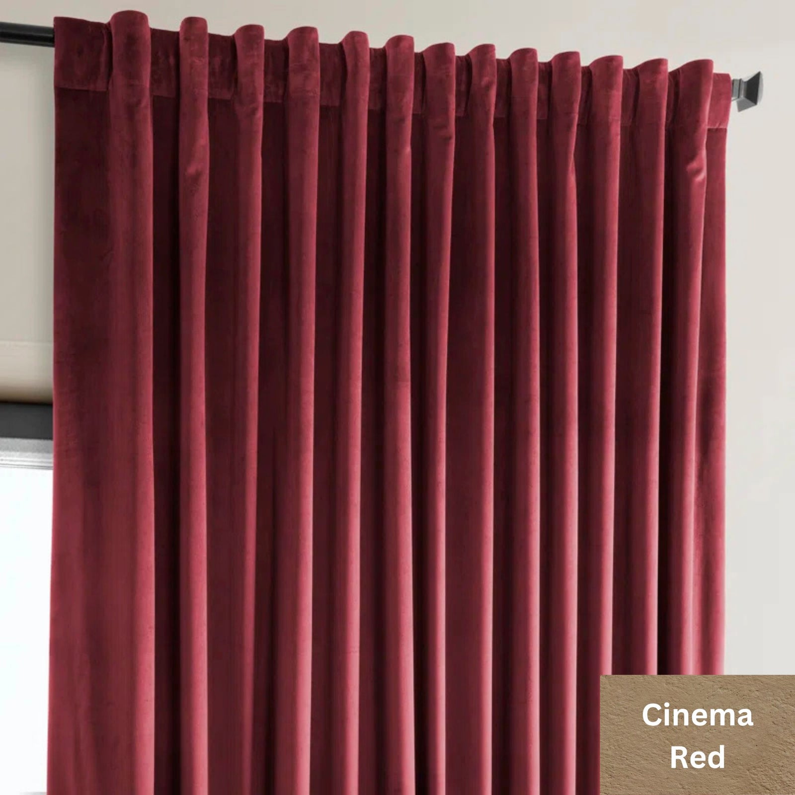 Luxury Velvet Curtains | Cotton Velvet | Thermal & Blackout Lining | Standard & Made to Measure Sizing