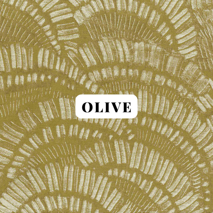 Textured Linen Curtains with Boho Pattern | 4 Colours | Pinch Pleated | Size & Liner Options