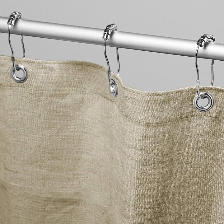 Natural Hemp Shower Curtain | Eco-Friendly & Fast Drying | Standard & Custom Sizes |UK Made