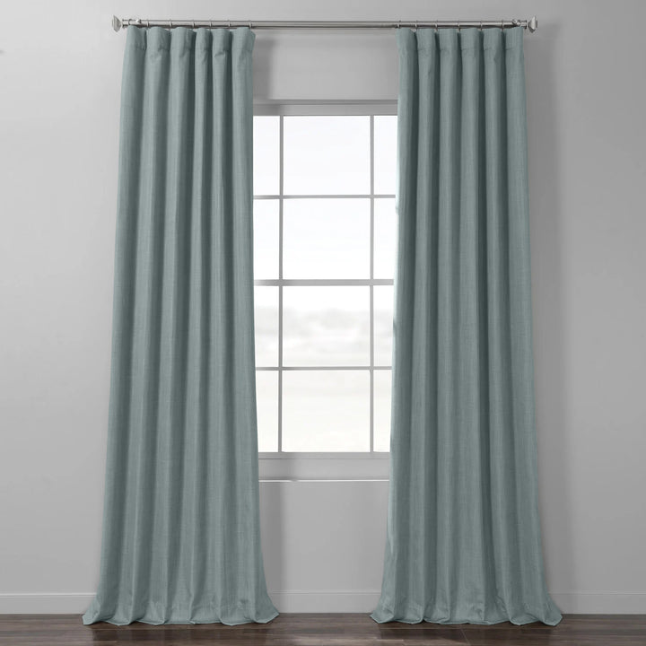 Textured Linen Curtains | Blackout / Light Filtering | Custom Made Curtains | Multiple Heading Styles