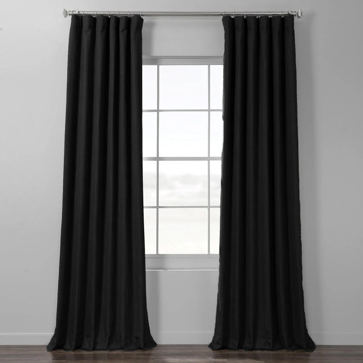 Textured Linen Curtains | Blackout / Light Filtering | Custom Made Curtains | Multiple Heading Styles