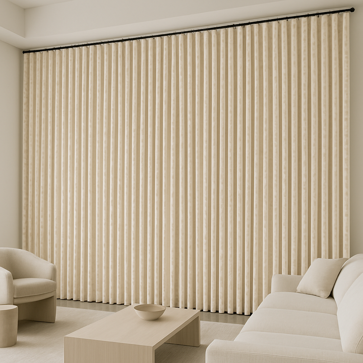 Pure Cotton Geometric Jacquard Curtains – Light Filtering or Blackout – Multiple Colours
