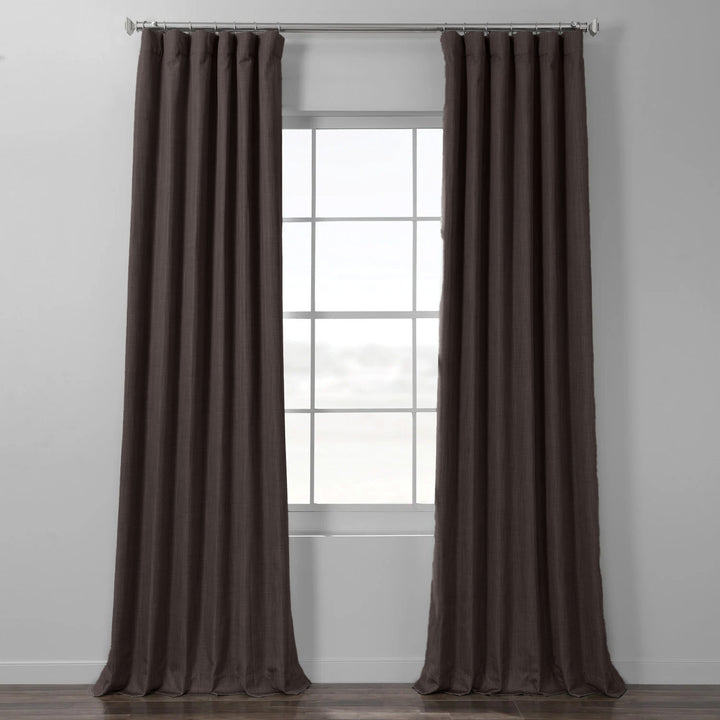 Textured Linen Curtains | Blackout / Light Filtering | Custom Made Curtains | Multiple Heading Styles