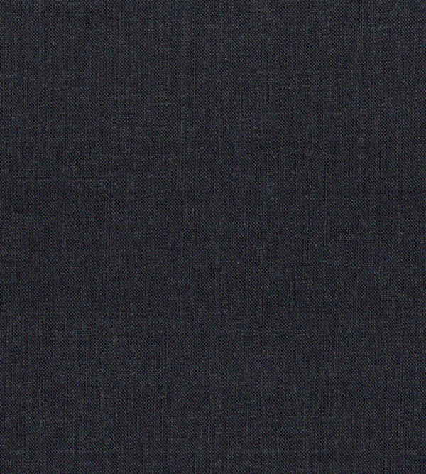 GOTS Certified Organic Linen Fabric for Curtains & Upholstery | 220gsm | 137cm Wide | 14 Colours Black