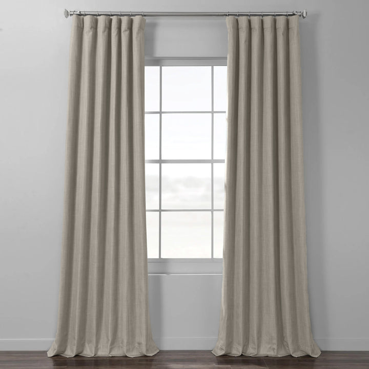 Textured Linen Curtains | Blackout / Light Filtering | Custom Made Curtains | Multiple Heading Styles