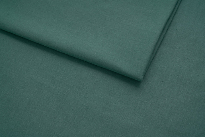 Teal Organic Hemp Fabric | 155gsm | Extra Wide (254cm) | GOTS Certified