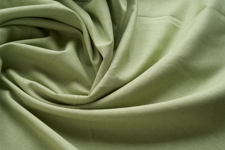 Extra Wide Width Hemp Fabric | 254cm | Pista Green | 170gsm | Curtain Fabric, Apparel Fabric