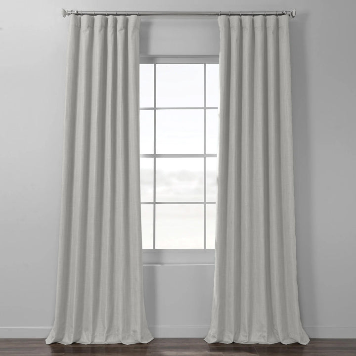 Textured Linen Curtains | Blackout / Light Filtering | Custom Made Curtains | Multiple Heading Styles