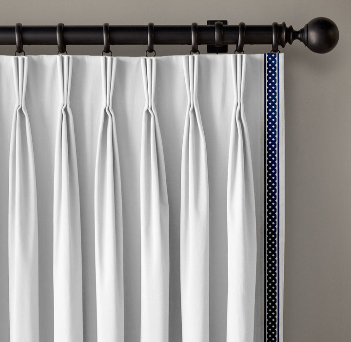 Braid Pattern Cotton Canvas Trim | 2.5 Inch / 6.35cm Plait Border Tape | By The Metre