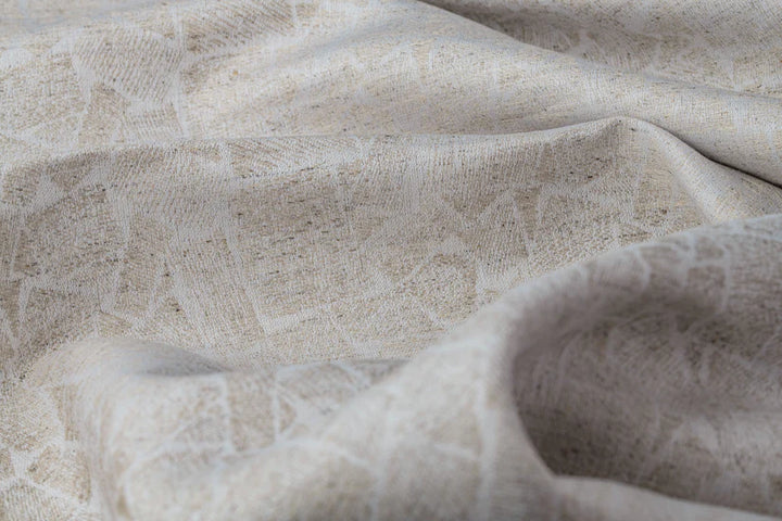 Organic Hemp Fabric - Natural | Stone Pattern | 145gsm | Textured Weave