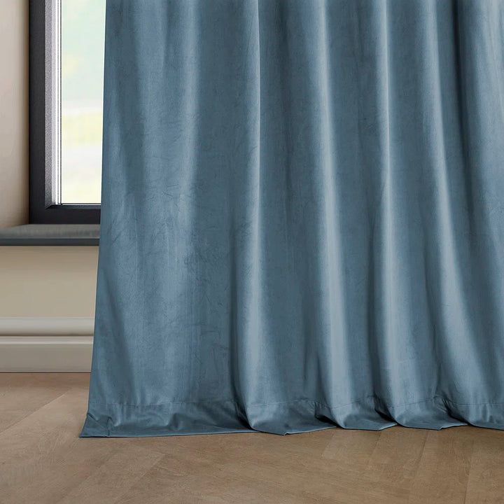 Luxury Velvet Curtains | Cotton Velvet | Thermal & Blackout Lining | Standard & Made to Measure Sizing
