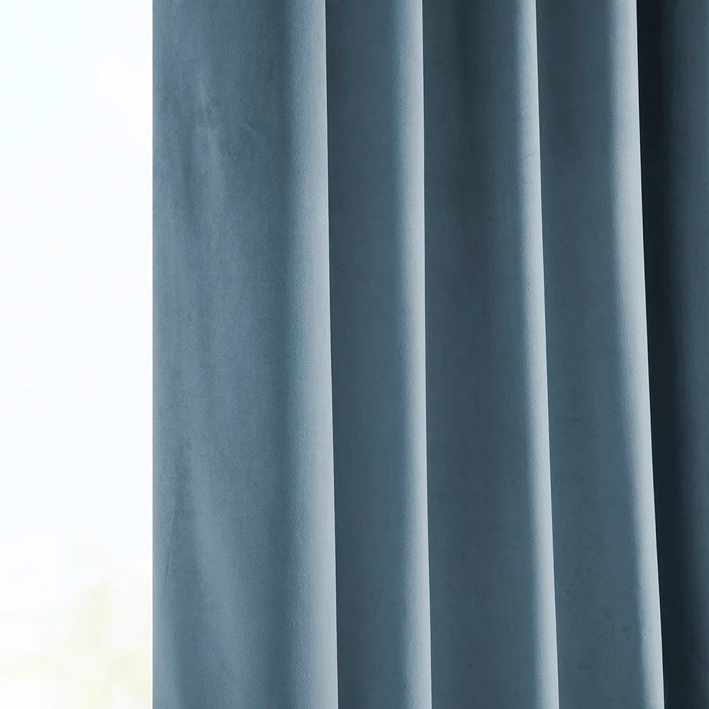 Luxury Velvet Curtains | Cotton Velvet | Thermal & Blackout Lining | Standard & Made to Measure Sizing