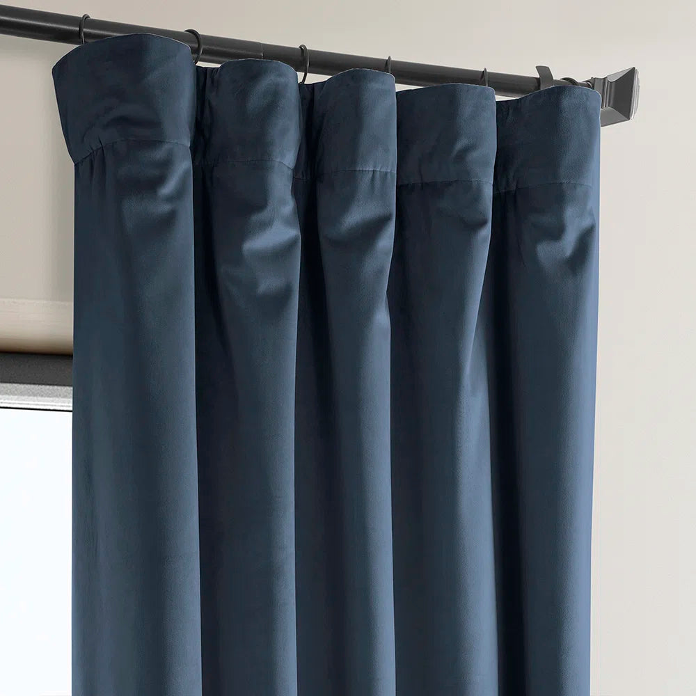 Luxury Velvet Curtains | Cotton Velvet | Thermal & Blackout Lining | Standard & Made to Measure Sizing