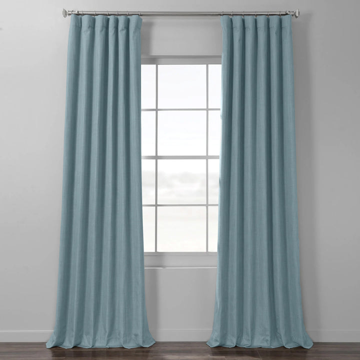 Textured Linen Curtains | Blackout / Light Filtering | Custom Made Curtains | Multiple Heading Styles