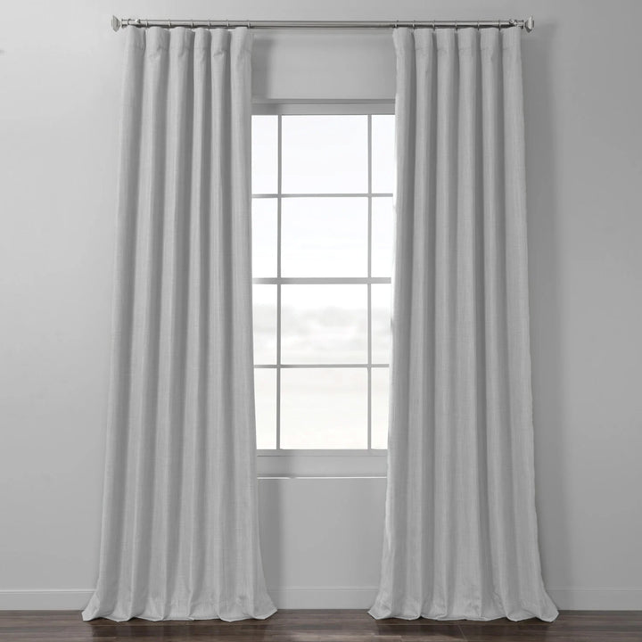 Textured Linen Curtains | Blackout / Light Filtering | Custom Made Curtains | Multiple Heading Styles