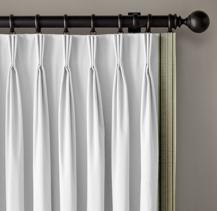 Decorative Wavy Curtain Trim Border Tape Ribbon - 10cm Wide Curtain Drapery Trim By The Metre