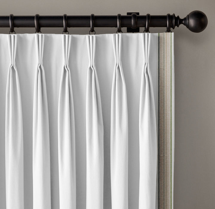 Decorative Wavy Curtain Trim Border Tape Ribbon - 10cm Wide Curtain Drapery Trim By The Metre