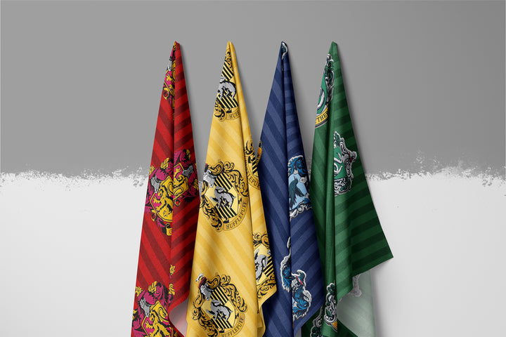 Harry Potter Gryffindor House Curtains | Kids Bedroom Decor | Organic Cotton Linen | Blackout Lining Option