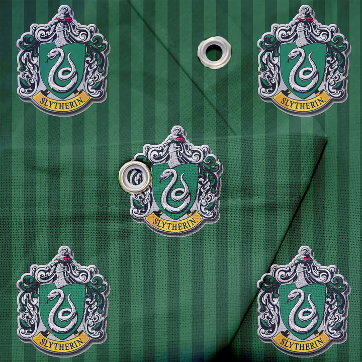 Harry Potter Shower Curtains | Gryffindor, Slytherin, Hufflepuff, Ravenclaw | Linen Fabric