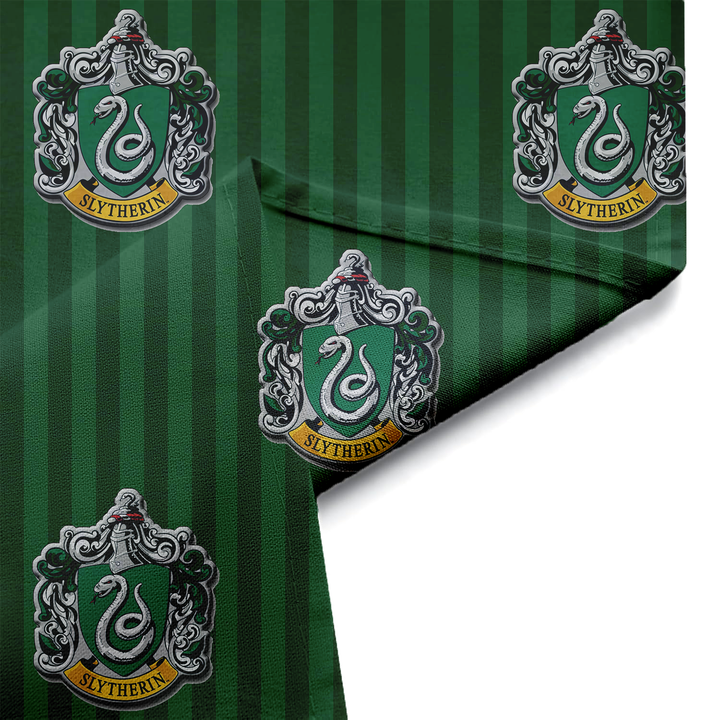 Harry Potter Shower Curtains | Gryffindor, Slytherin, Hufflepuff, Ravenclaw | Linen Fabric