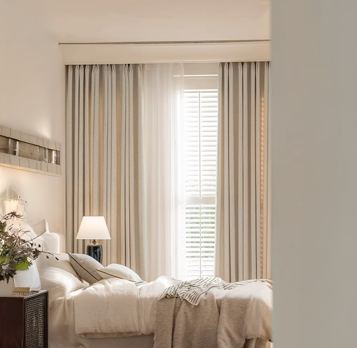 Artisan Weave Thick & Heavy GOTS Organic Cotton Curtains | 14 Colours | Standard/Made to Measure | Blackout/Light Filtering