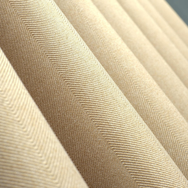 Premium Linen Herringbone Eyelet Curtains UK - Natural Light Filtering - Various Colours