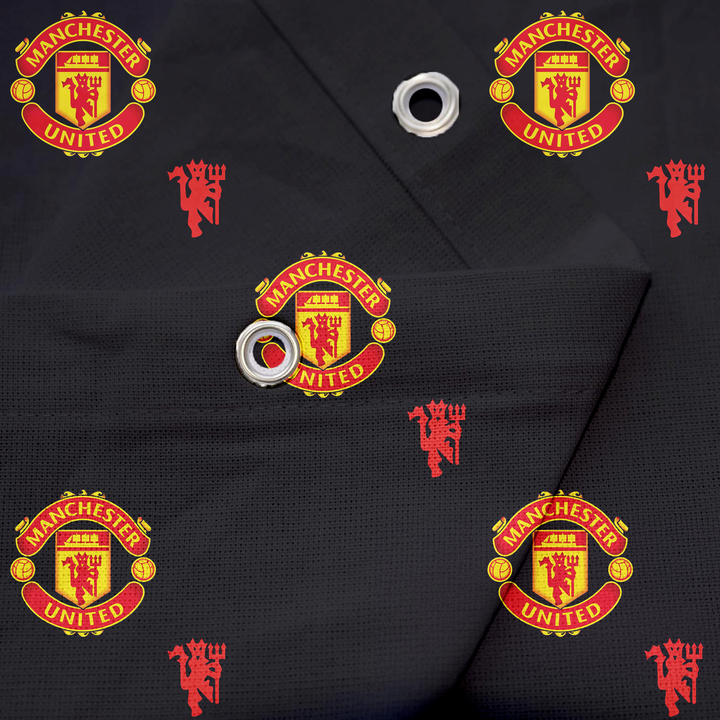 Manchester United FC Shower Curtain | Red & Black | Various Sizes | UK